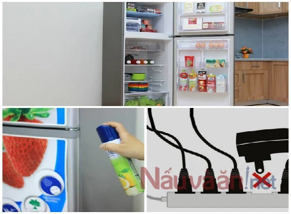 8 điều cấm kỵ khi sử dụng tủ lạnh