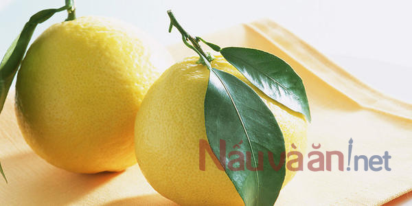 nguyên liệu làm mứt bưởi