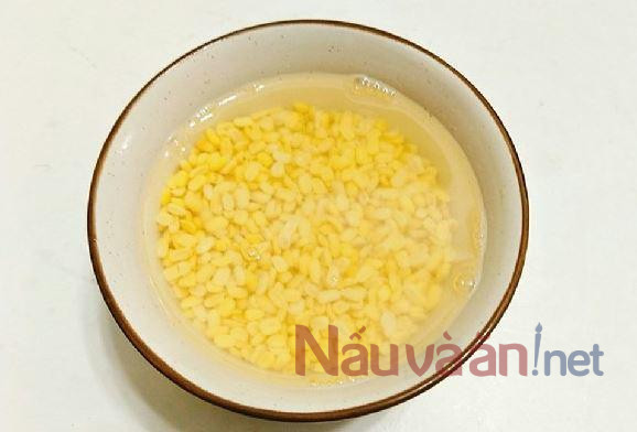 ngâm đậu xanh