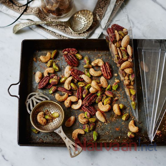 nướng các loại hạt