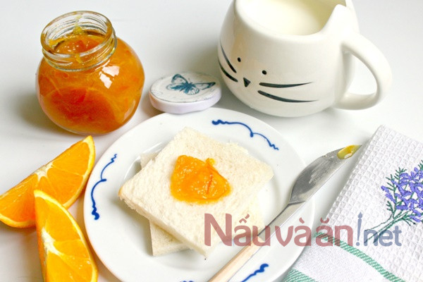 Mứt cam nhuyễn