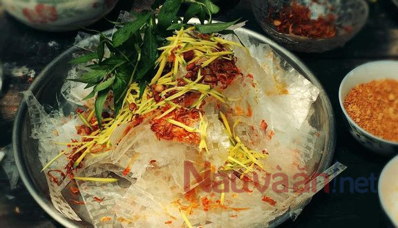 Cách làm bánh tráng trộn