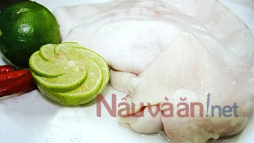 sơ chế bao tử