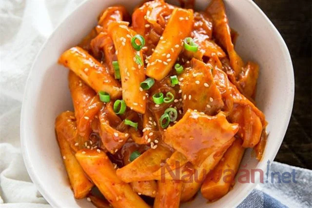 hoàn thành tokbokki