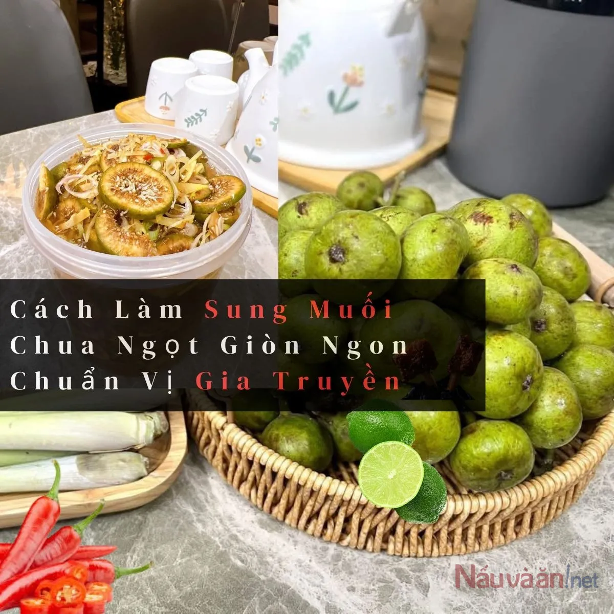 cách làm sung muối