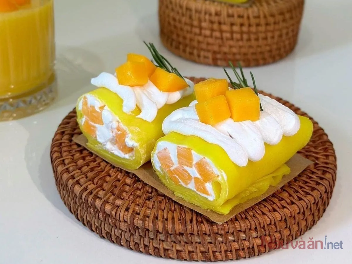 Crepe Xoài Hấp Dẫn